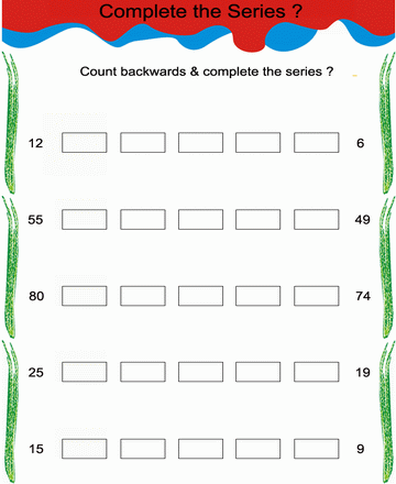 Backward Series 2 Sheet