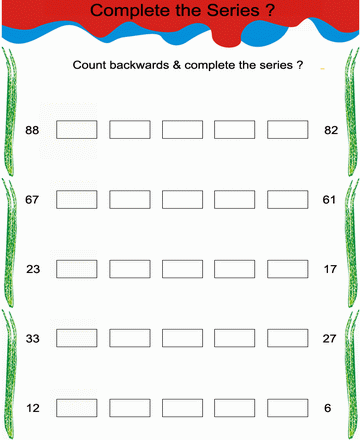Backward Series 20 Sheet