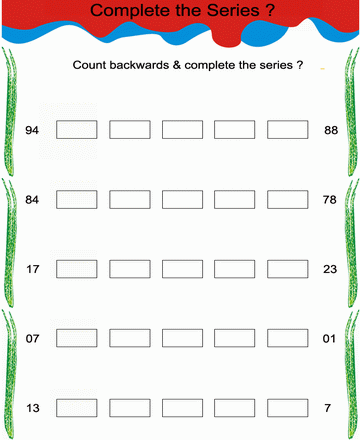 Backward Series 21 Sheet