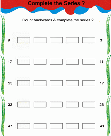Backward Series 8 Sheet