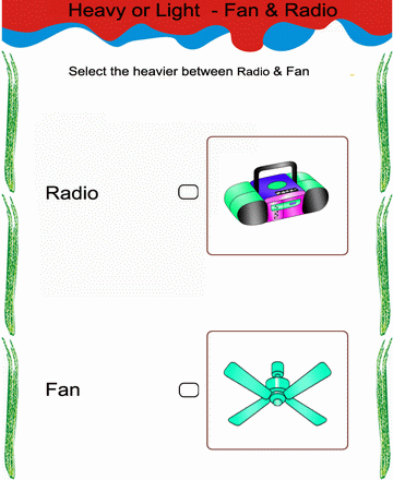 Select Heavier Option 6 Sheet