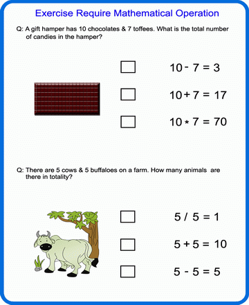 Mathematical Operation 28 Sheet