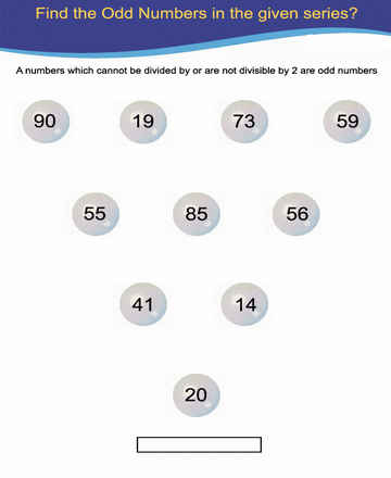 Odd Number 30 Sheet