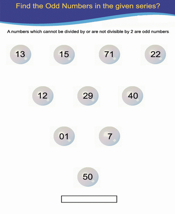 Odd Number 41 Sheet