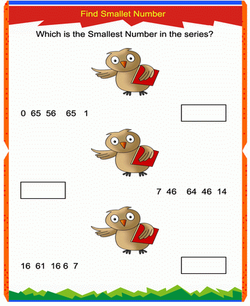 Smallest Number 48 Sheet