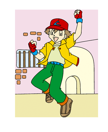 Ash Ketchum Coloring Pages