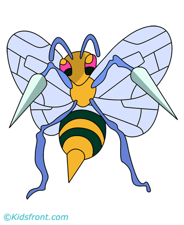 Beedrill Coloring Pages