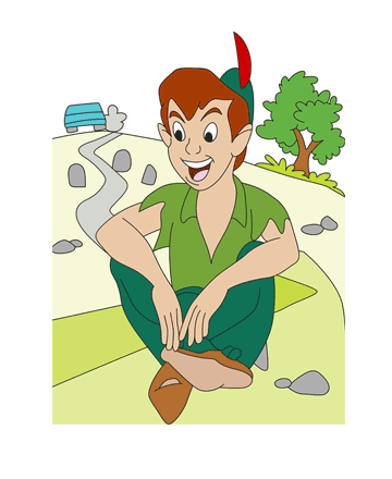 Peter Pan Coloring Page 9 Coloring Pages