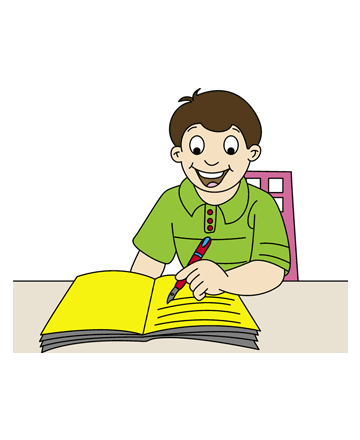 Writing Coloring Pages