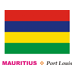 Mauritius Flag Coloring Pages