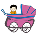 Pram Stroller Coloring Pages