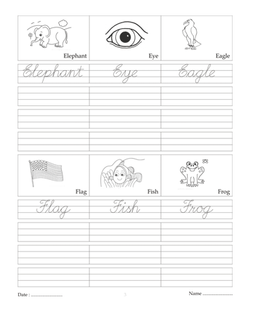 Cursive Writing Book 50 Sheet