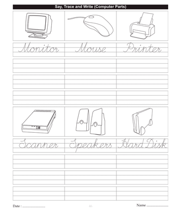 Cursive Writing Book 82 Sheet