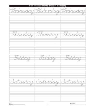 Cursive Writing Book 85 Sheet